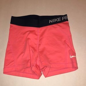 Pink Dri-Fit Nike Pro Spandex